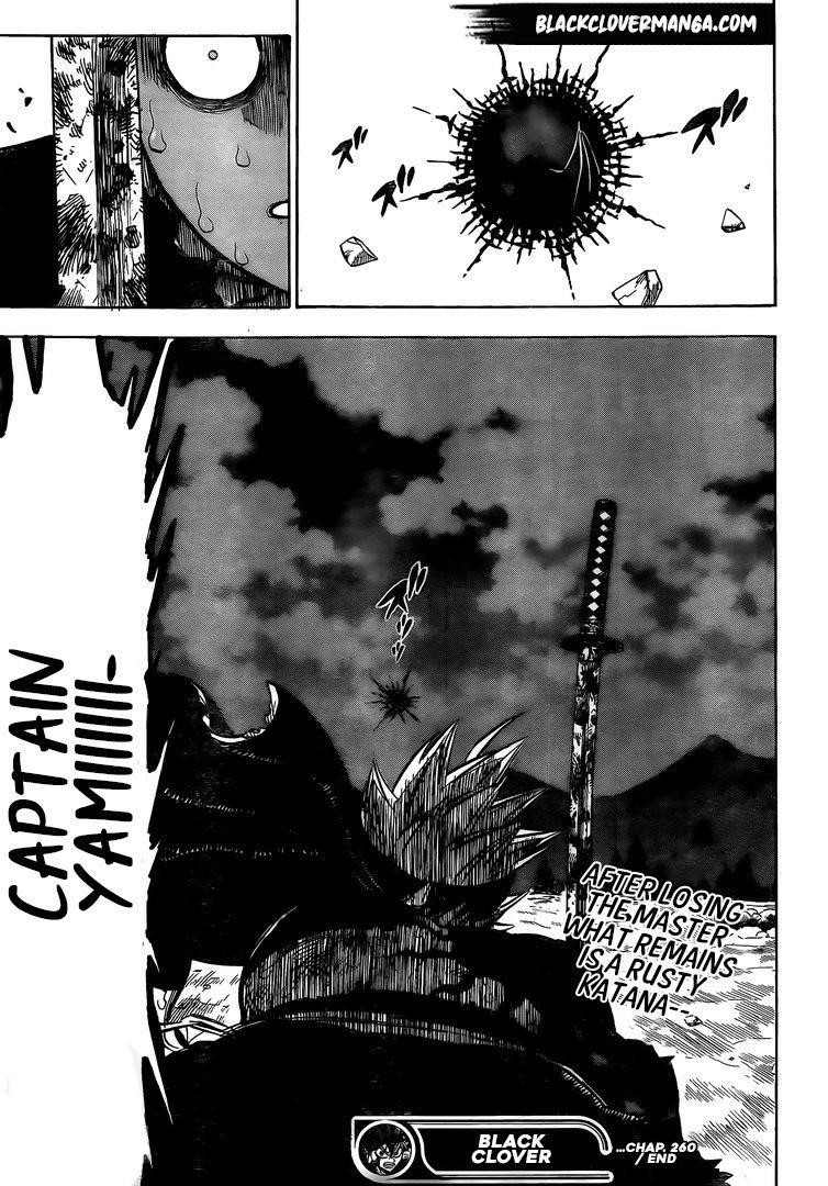 Black Clover Manga Chapter 260 page 15 - Dark Out