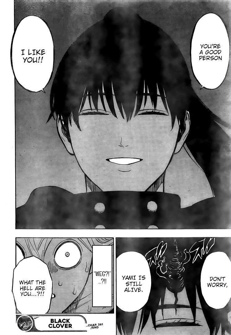 Black Clover Manga Chapter 261 page 16 - Shadows of Night