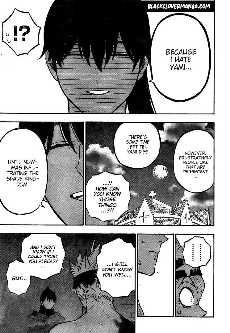 Black Clover Manga Chapter 262 page 3 - A Turbulent Conference