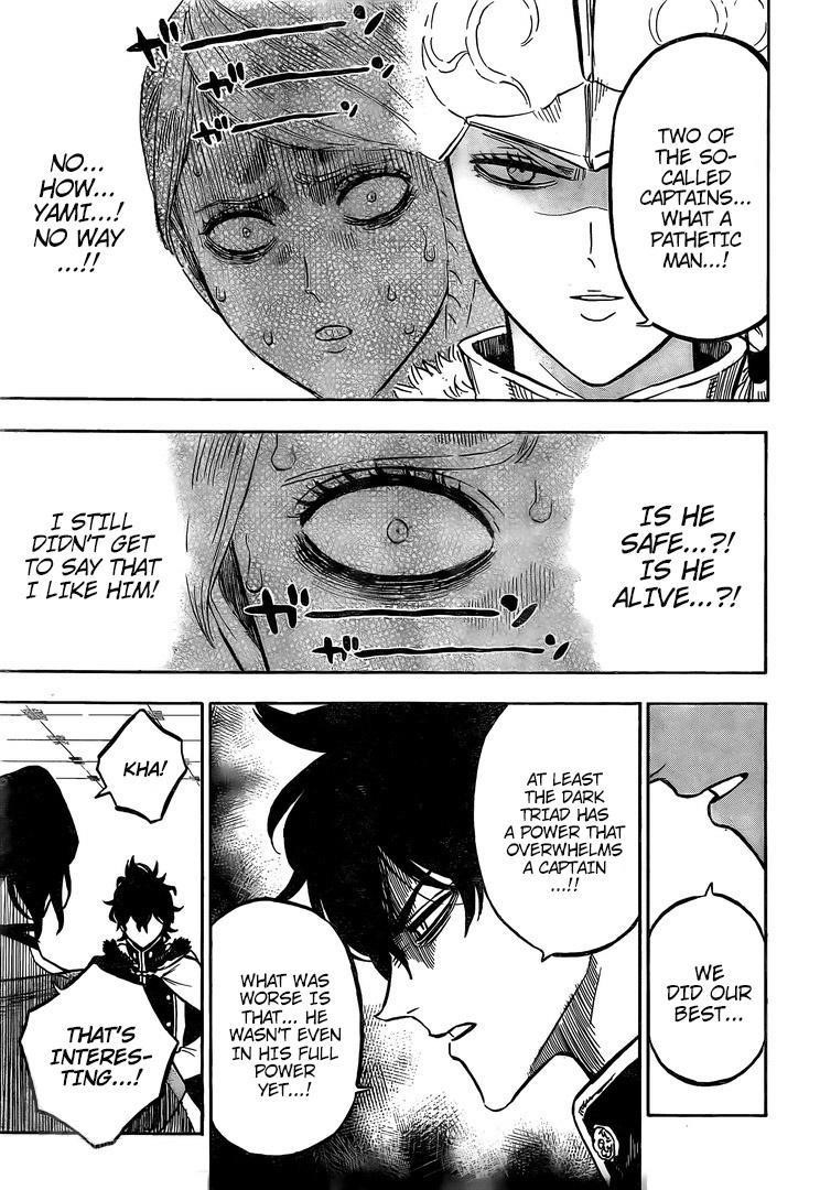 Black Clover Manga Chapter 262 page 8 - A Turbulent Conference