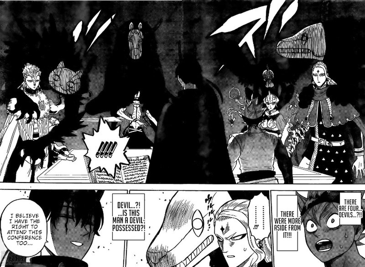 Black Clover Manga Chapter 263 page 3 - Shadow Intel