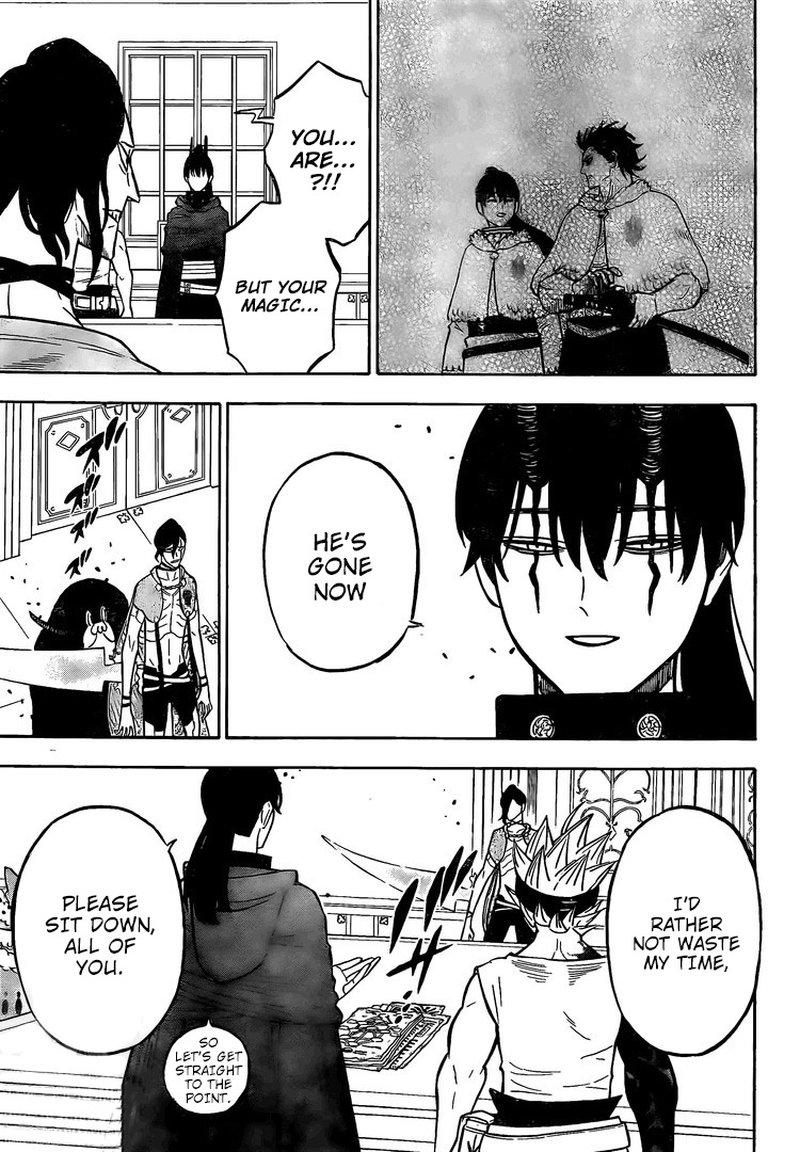 Black Clover Manga Chapter 263 page 5 - Shadow Intel