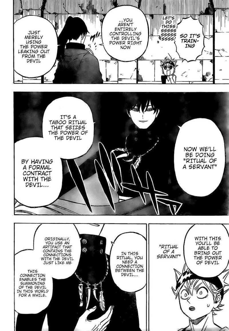 Black Clover Manga Chapter 266 page 12 - Dark Garden Invitation