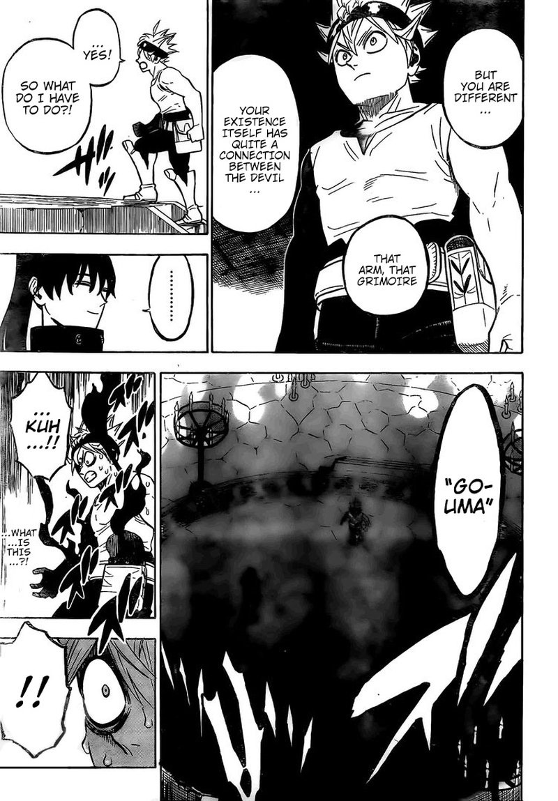 Black Clover Manga Chapter 266 page 13 - Dark Garden Invitation