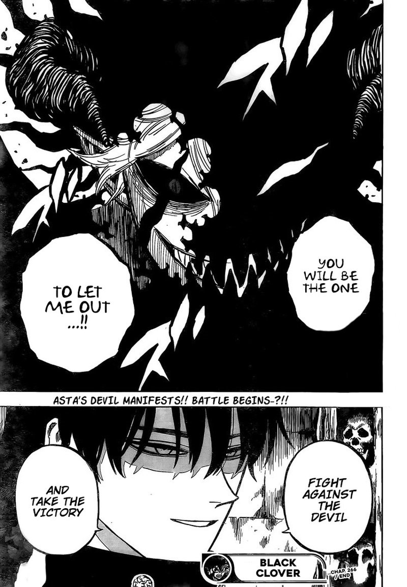 Black Clover Manga Chapter 266 page 15 - Dark Garden Invitation