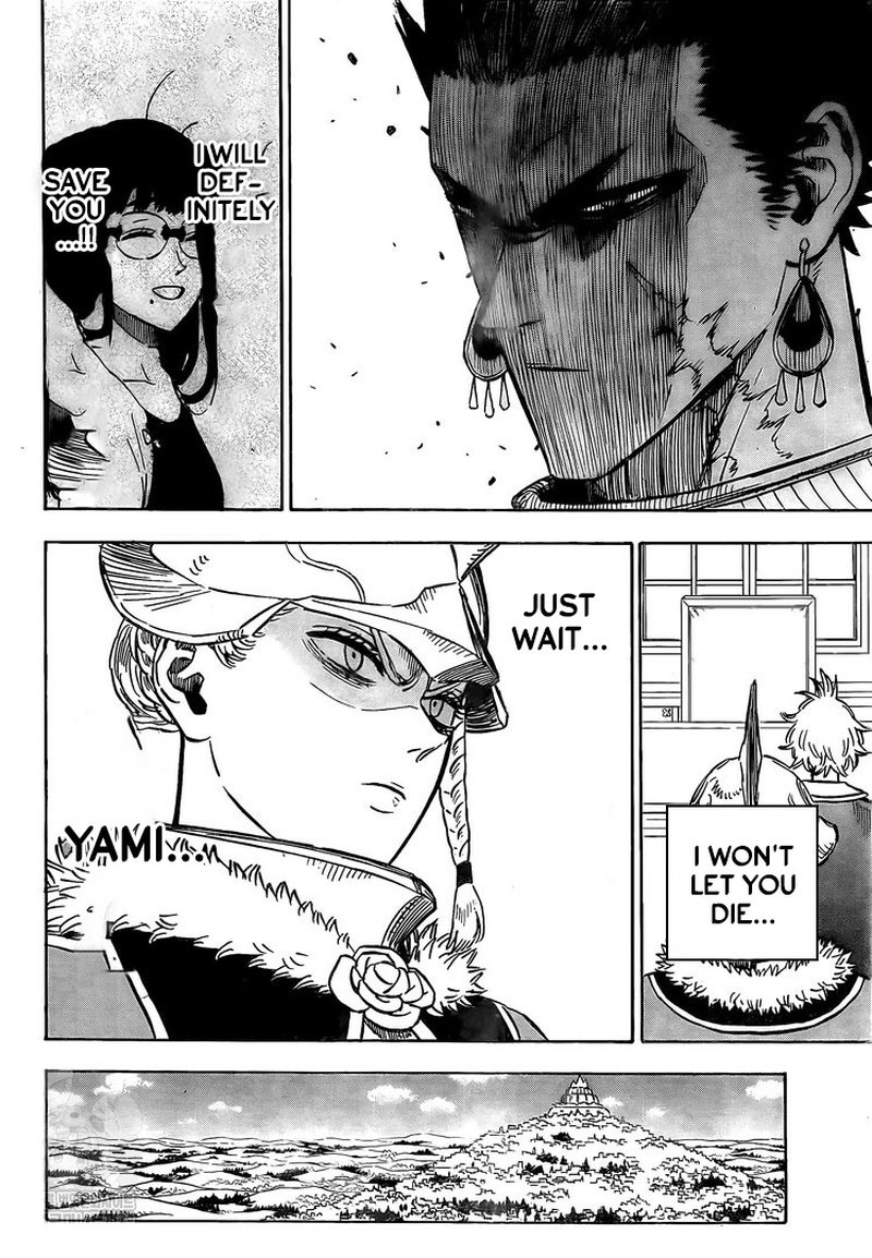 Black Clover Manga Chapter 266 page 3 - Dark Garden Invitation