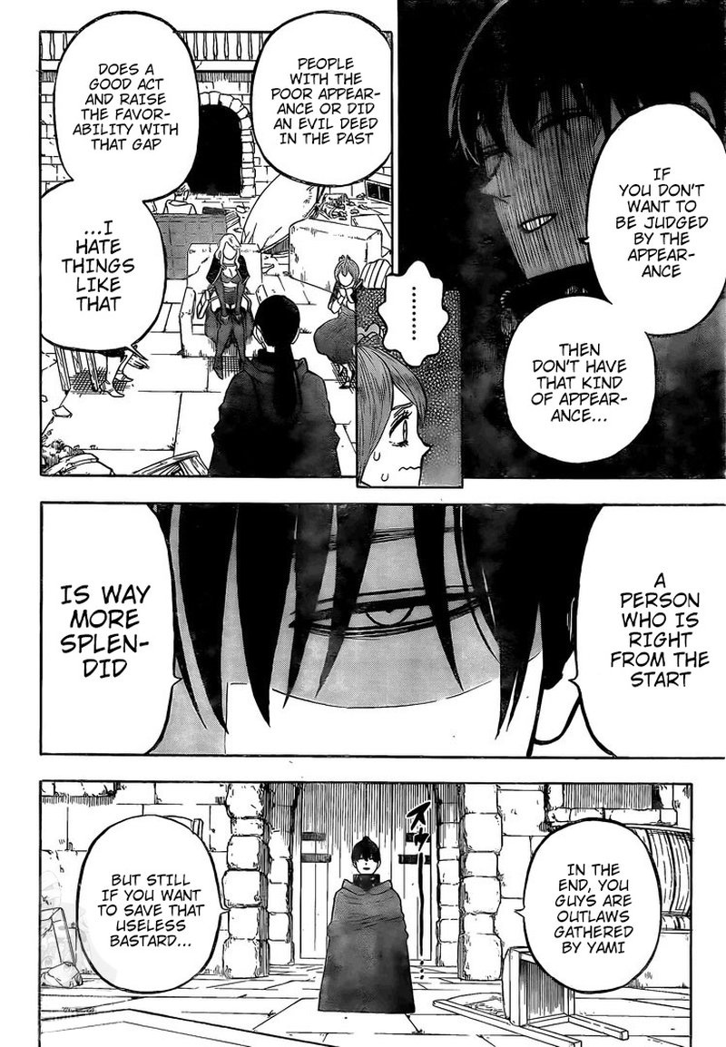 Black Clover Manga Chapter 266 page 7 - Dark Garden Invitation