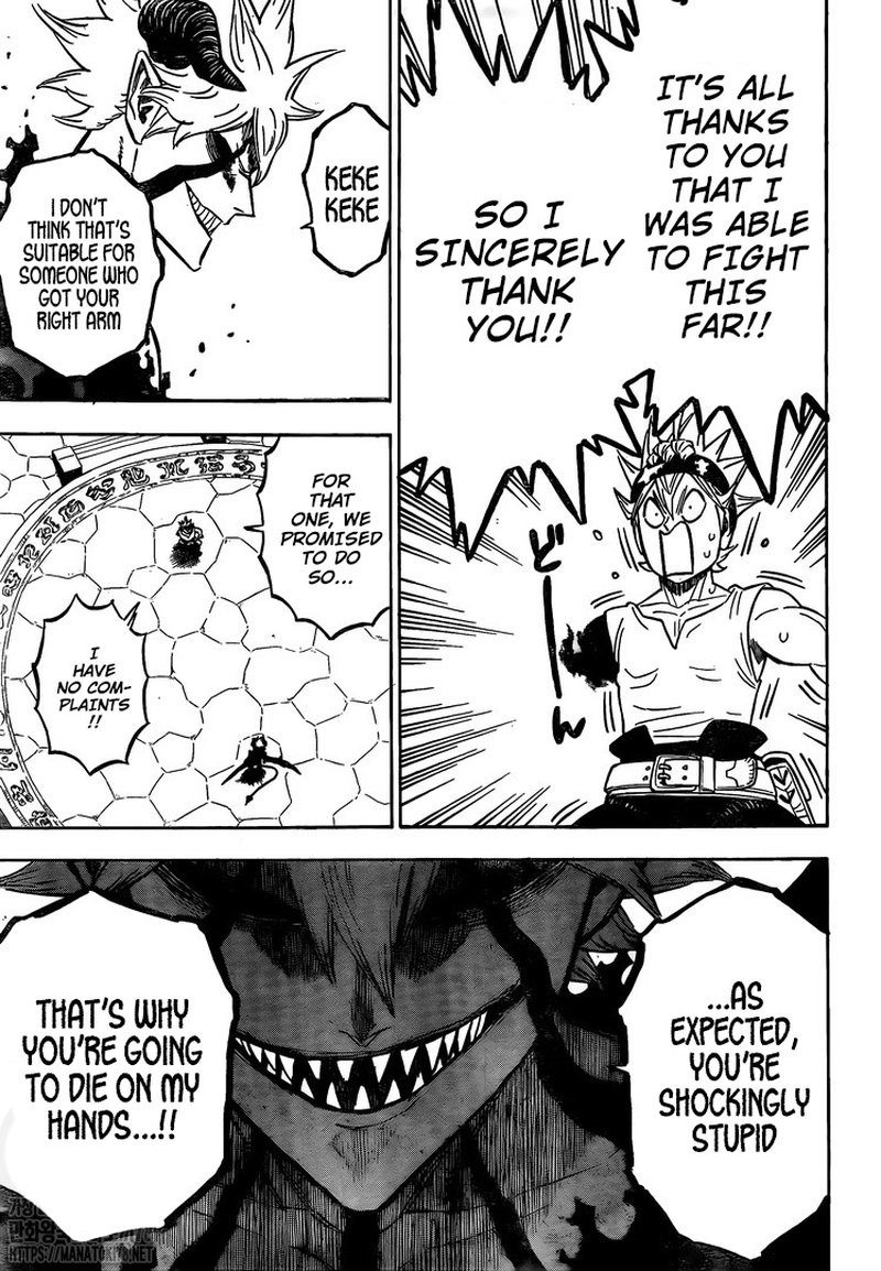 Black Clover Manga Chapter 267 page 3 - The Devil-Binding Ritual