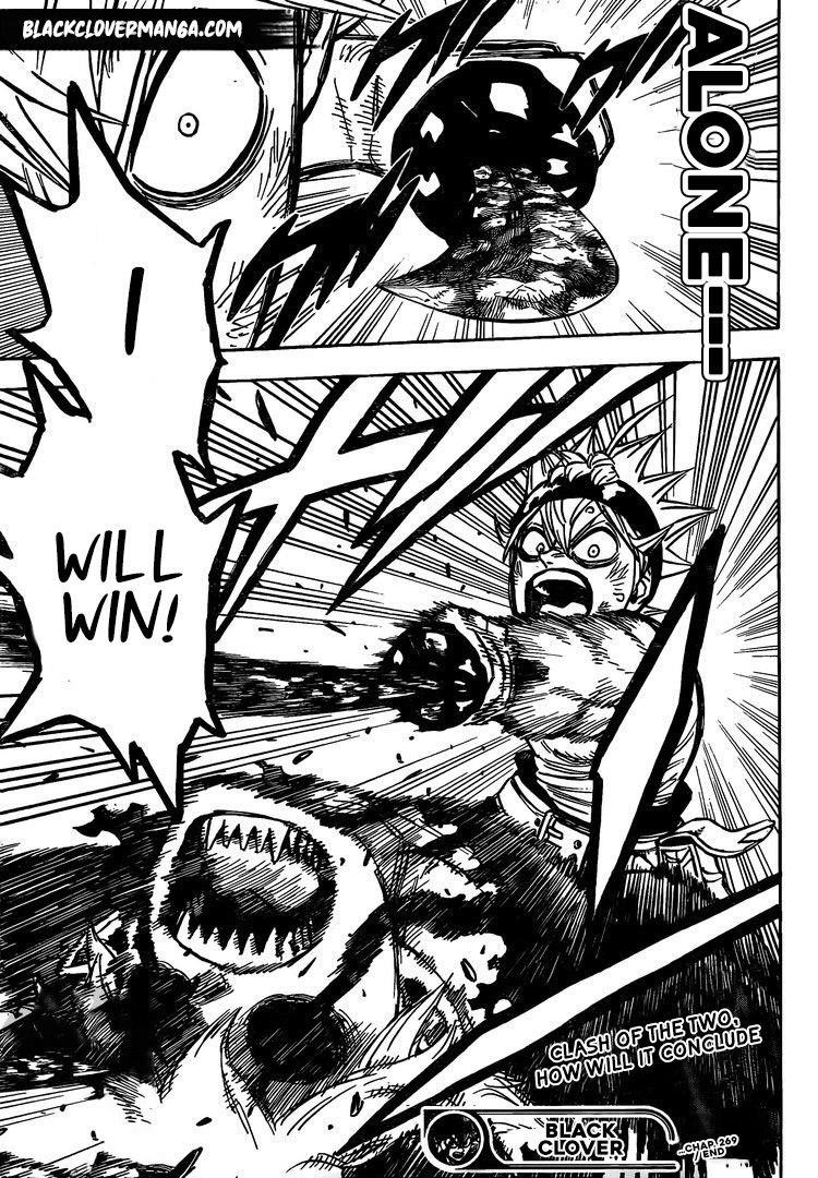 Black Clover Manga Chapter 269 page 14 - The One Who Can't Use Magic