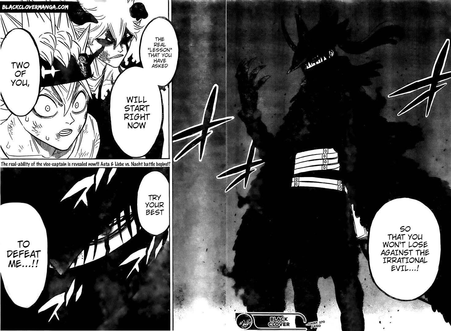 Black Clover Manga Chapter 270 page 14 - Together