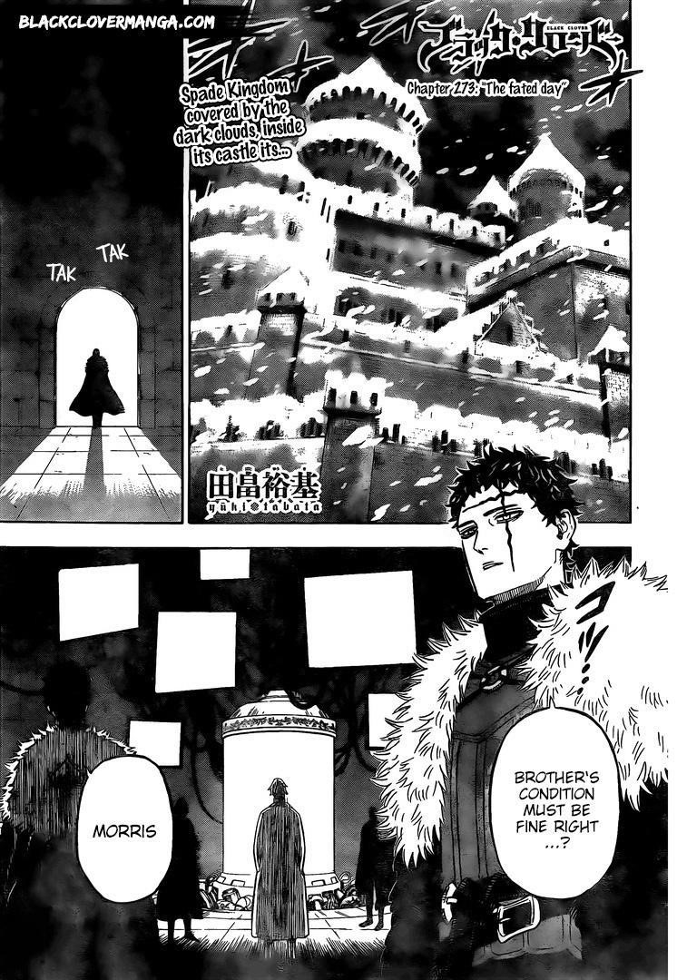 Black Clover Manga Chapter 273 page 2 - Day of Destiny