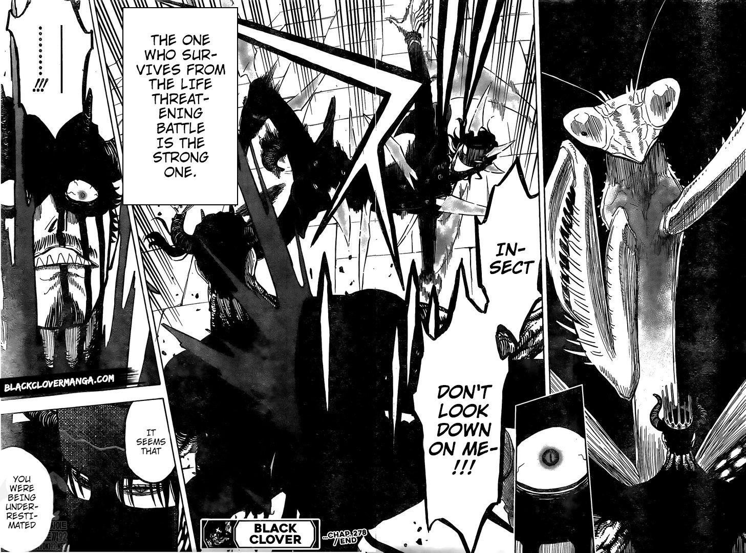 Black Clover Manga Chapter 278 page 17 - The Mantis's Ax