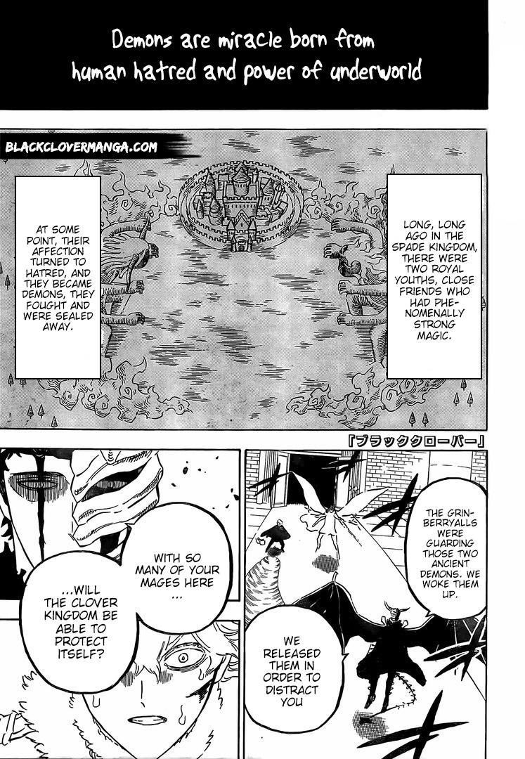 Black Clover Manga Chapter 281 page 1 - Assault on the Kingdom