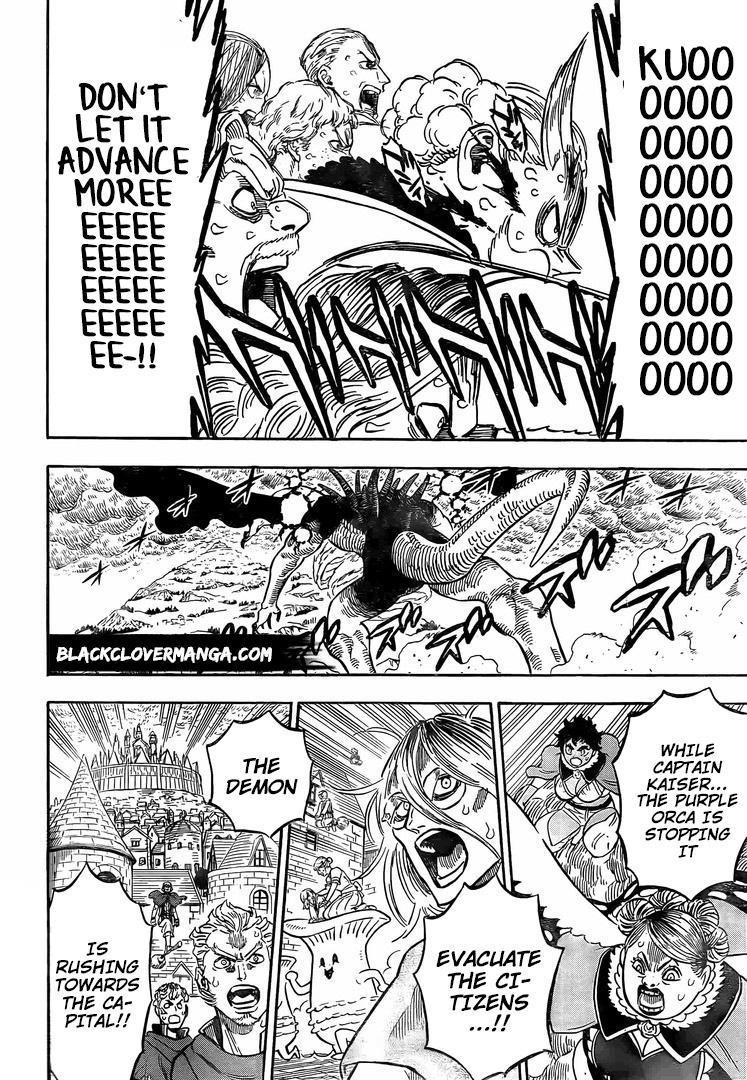 Black Clover Manga Chapter 281 page 5 - Assault on the Kingdom