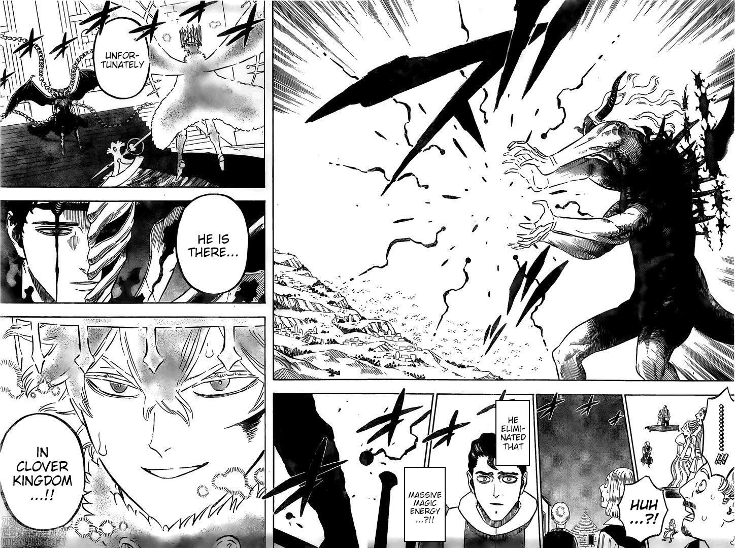 Black Clover Manga Chapter 282 page 2 - Black Guardian