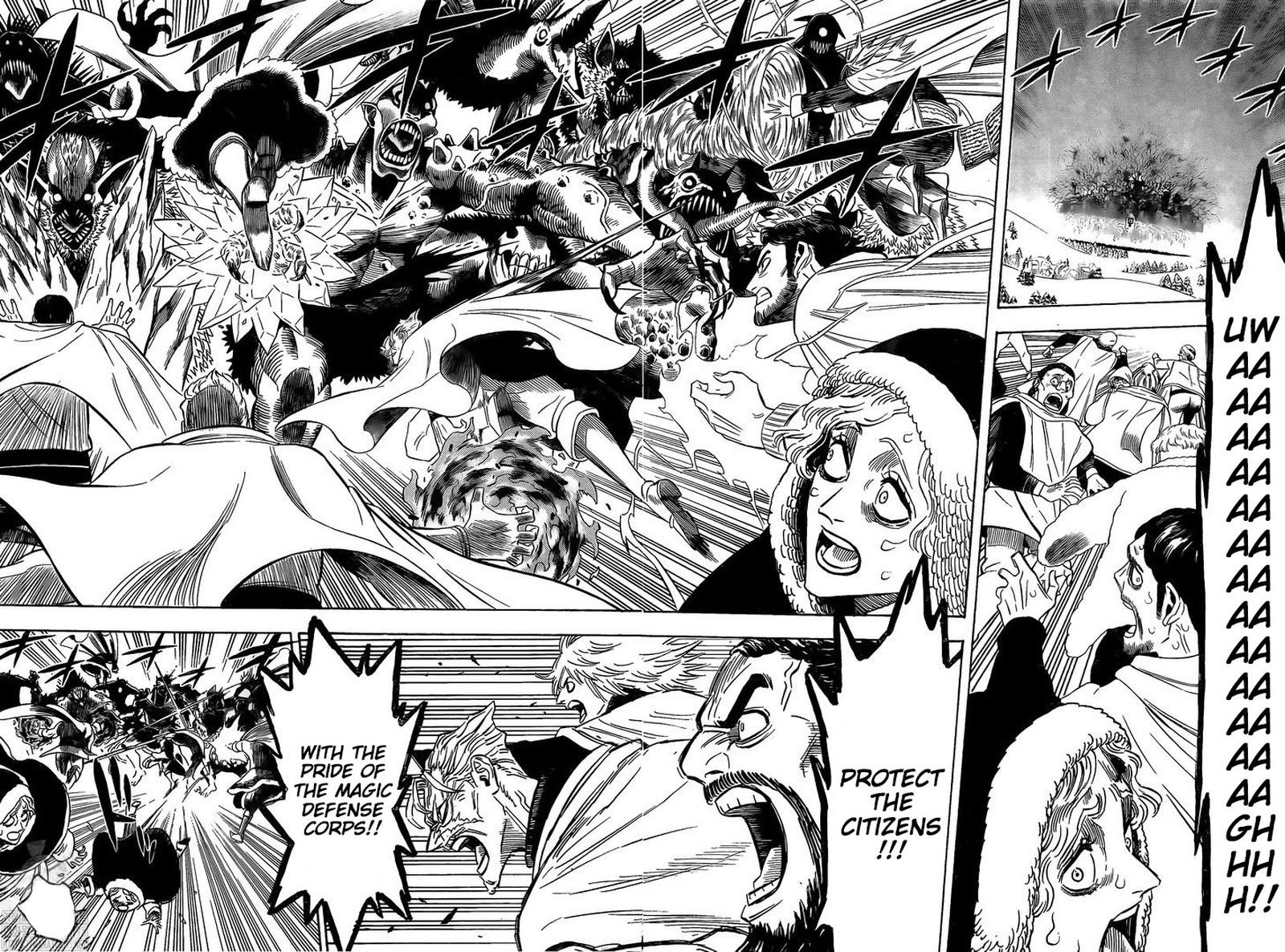 Black Clover Manga Chapter 283 page 3 - A Huge Melee