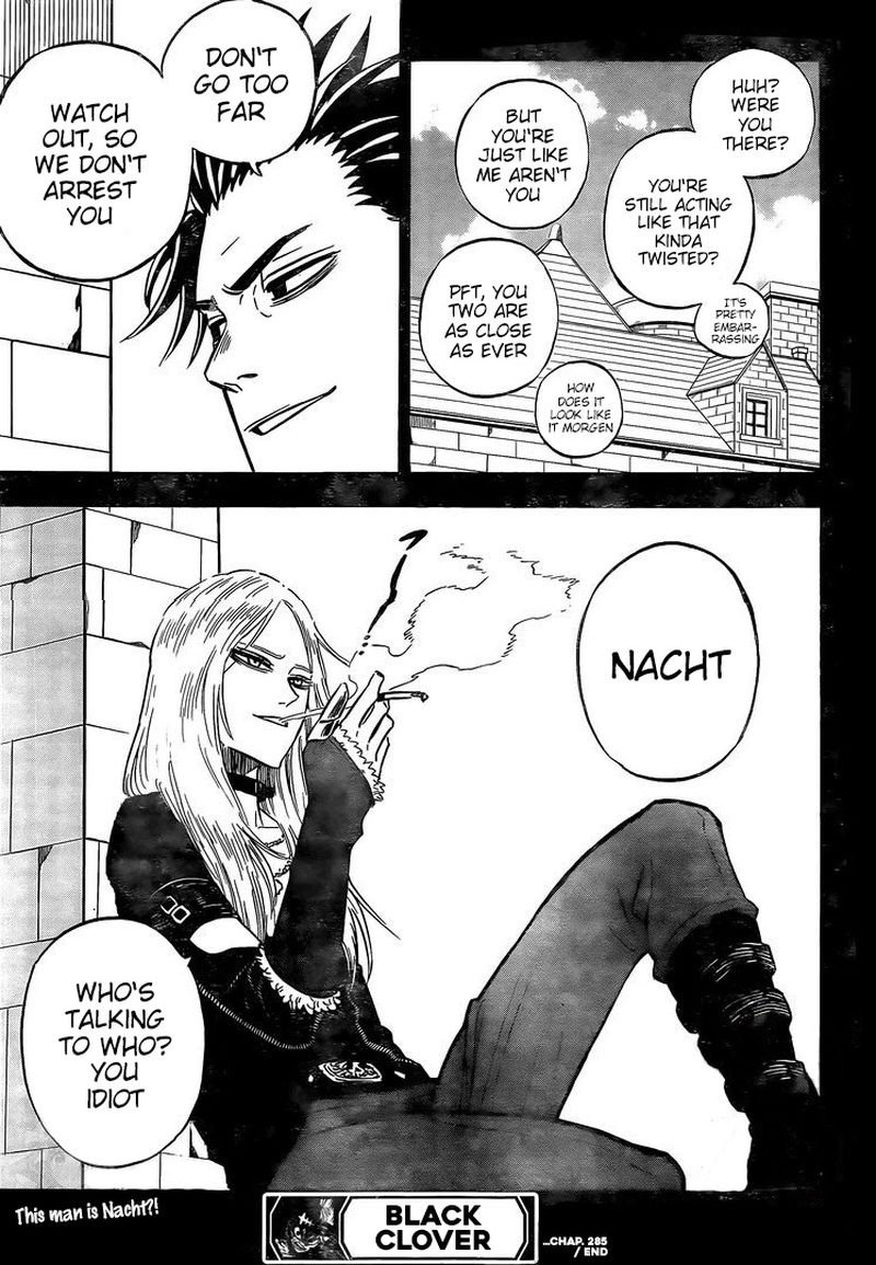 Black Clover Manga Chapter 285 page 16 - A Hellish Game of Tag