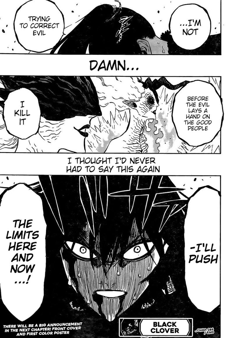 Black Clover Manga Chapter 286 page 17 - A Night With No Morning