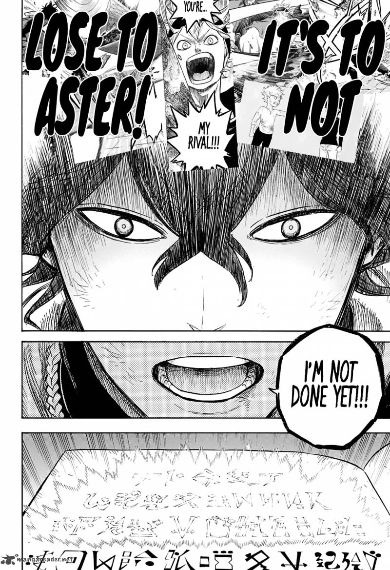 Black Clover Manga Chapter 29 page 14 - Bad Loser