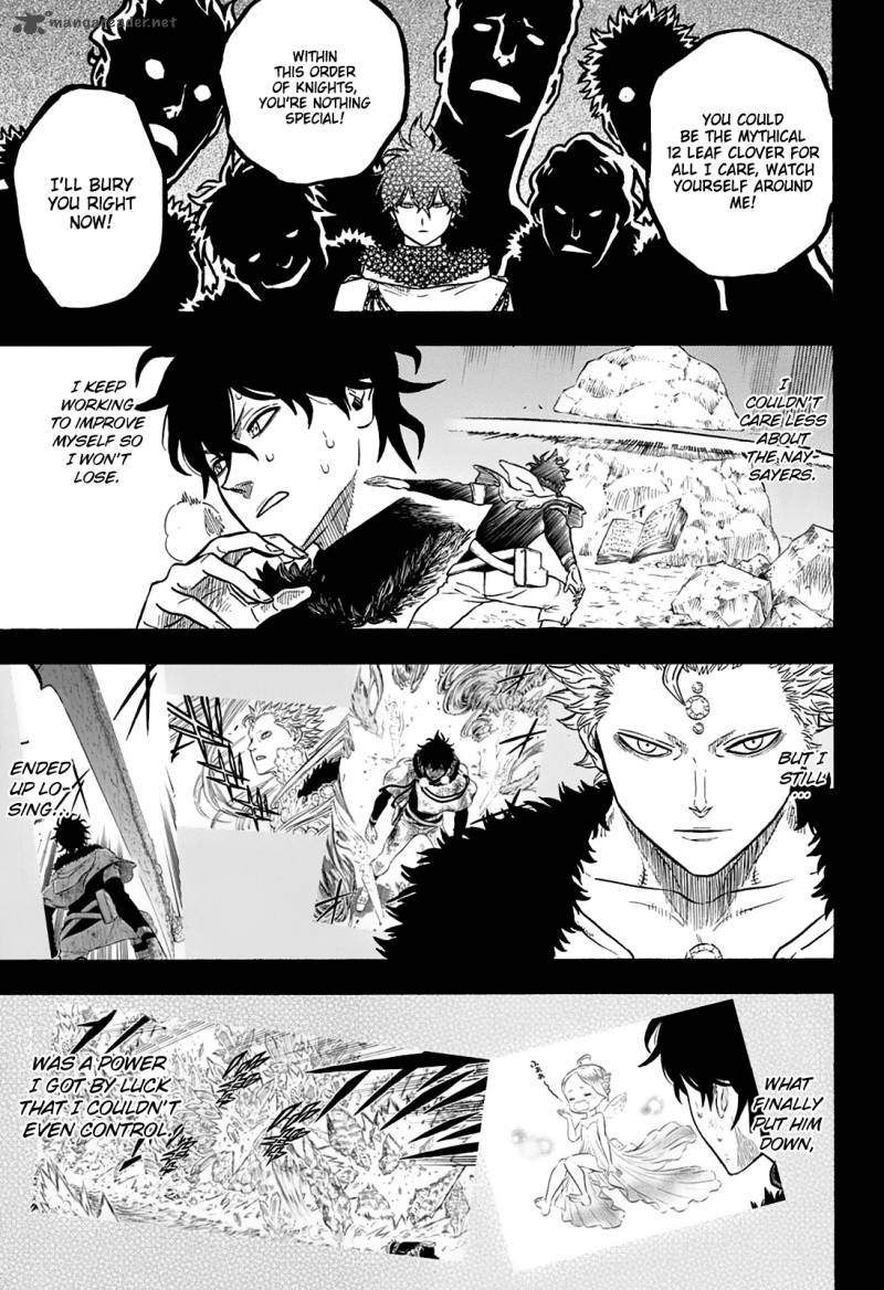 Black Clover Manga Chapter 29 page 9 - Bad Loser