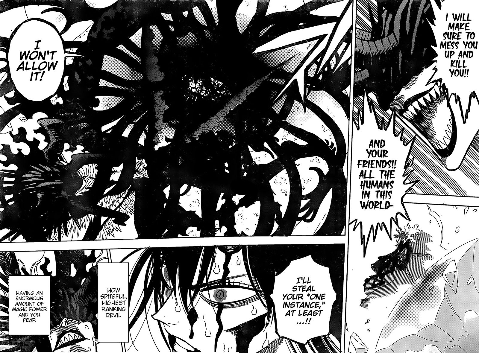 Black Clover Manga Chapter 290 page 10 - The Highest vs. the Lowest