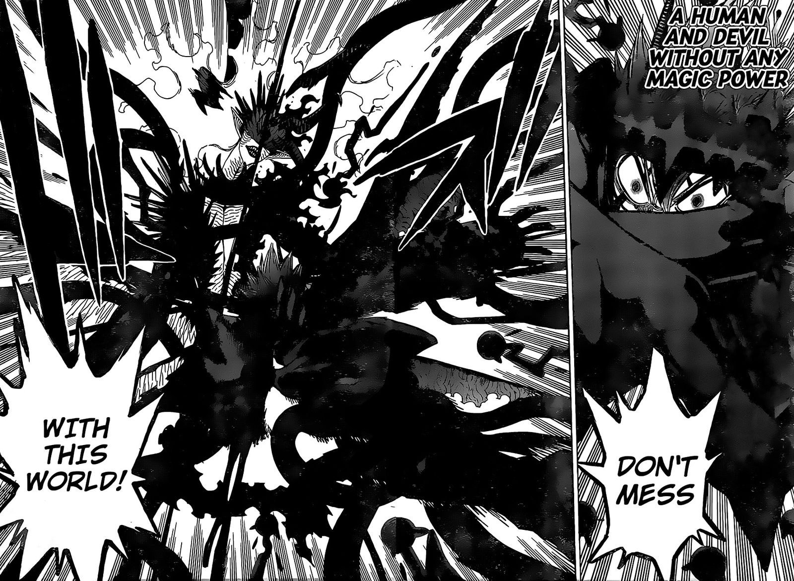 Black Clover Manga Chapter 290 page 11 - The Highest vs. the Lowest