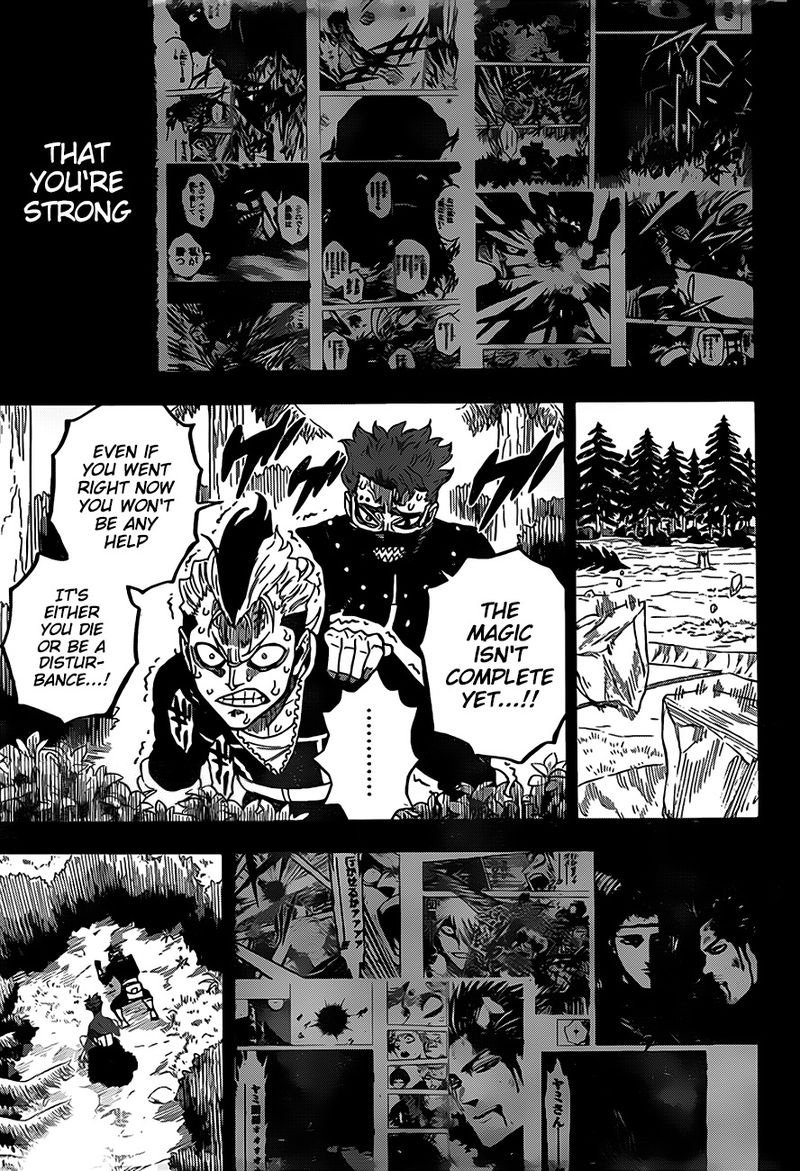 Black Clover Manga Chapter 291 page 11 - A Duel with a Distant Inferior