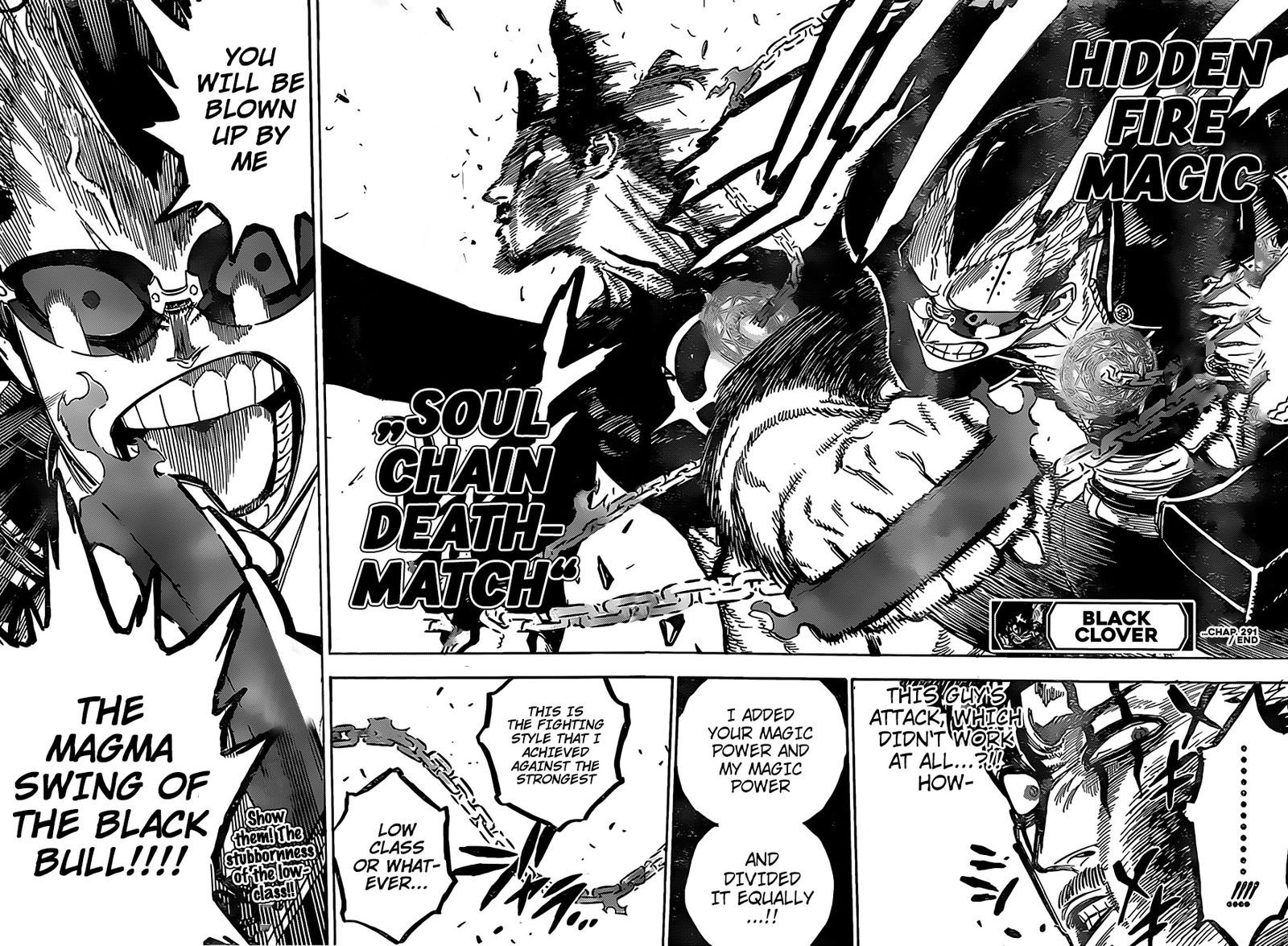 Black Clover Manga Chapter 291 page 16 - A Duel with a Distant Inferior