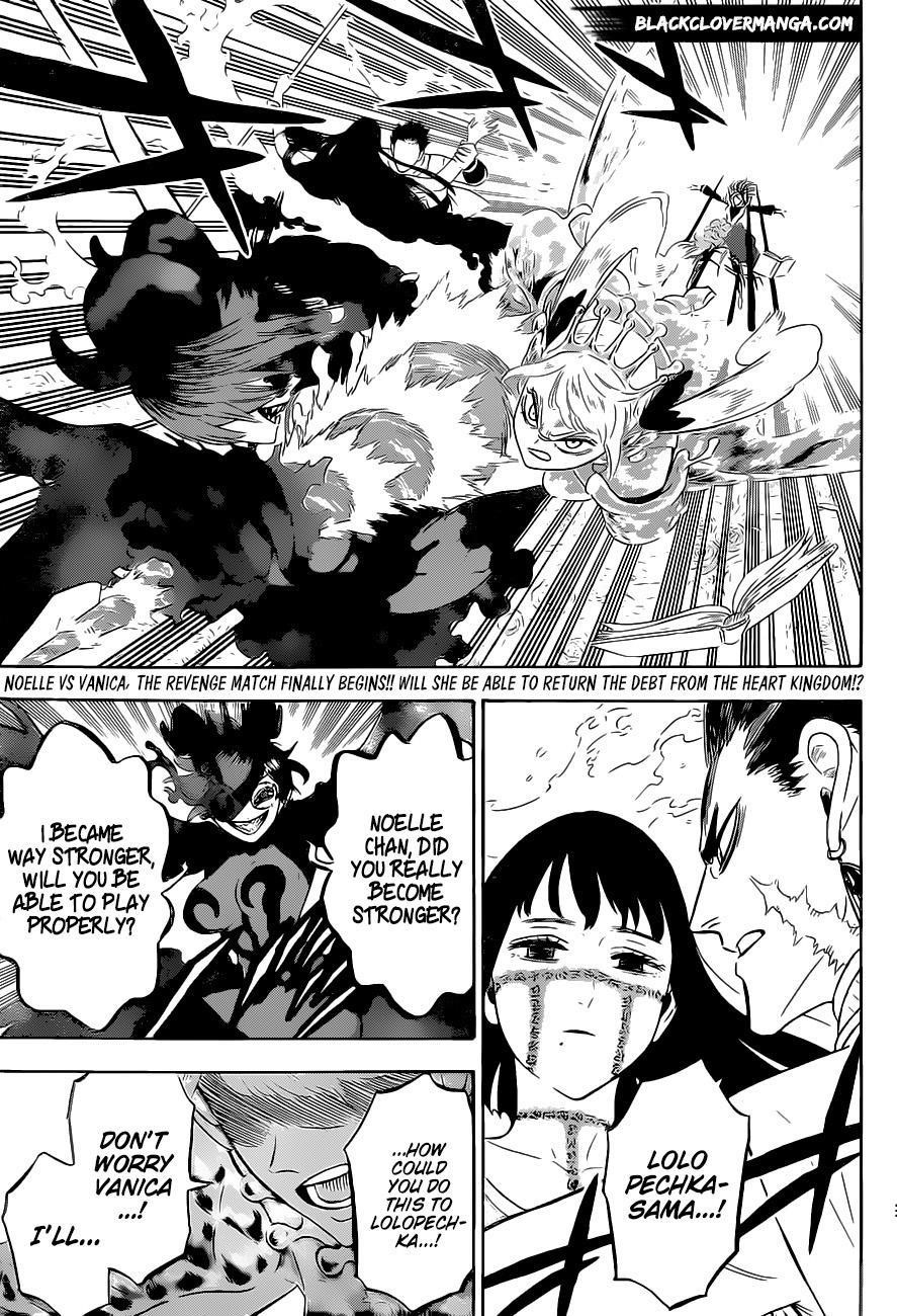 Black Clover Manga Chapter 295 page 2 - Revenge Match