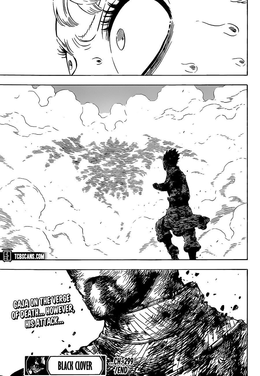Black Clover Manga Chapter 299 page 10 - The Sound of the End