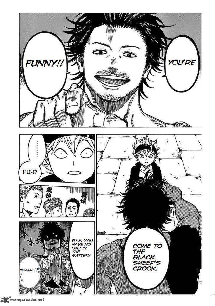 Black Clover Manga Chapter 3 page 12 - The Road to the Wizard King