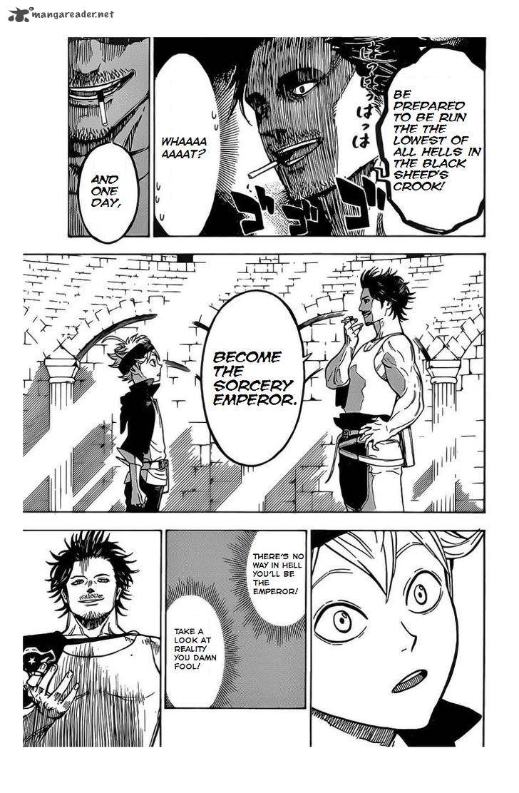 Black Clover Manga Chapter 3 page 13 - The Road to the Wizard King
