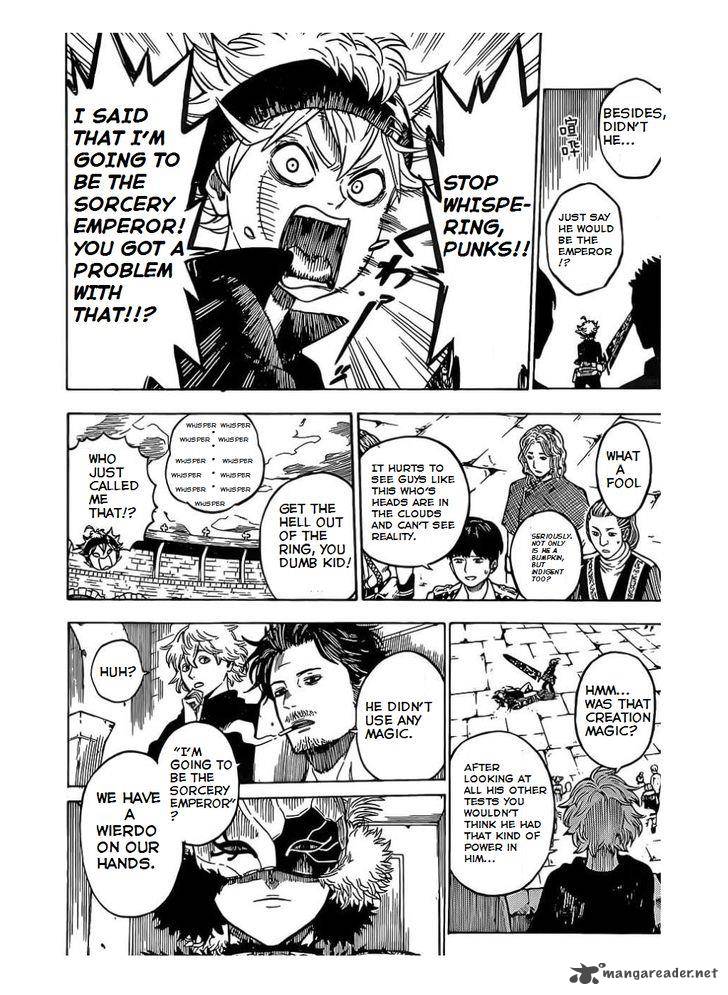 Black Clover Manga Chapter 3 page 2 - The Road to the Wizard King