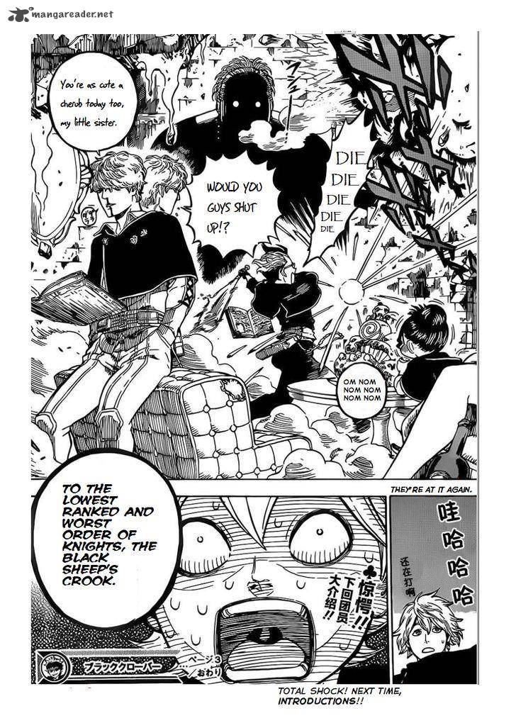 Black Clover Manga Chapter 3 page 23 - The Road to the Wizard King