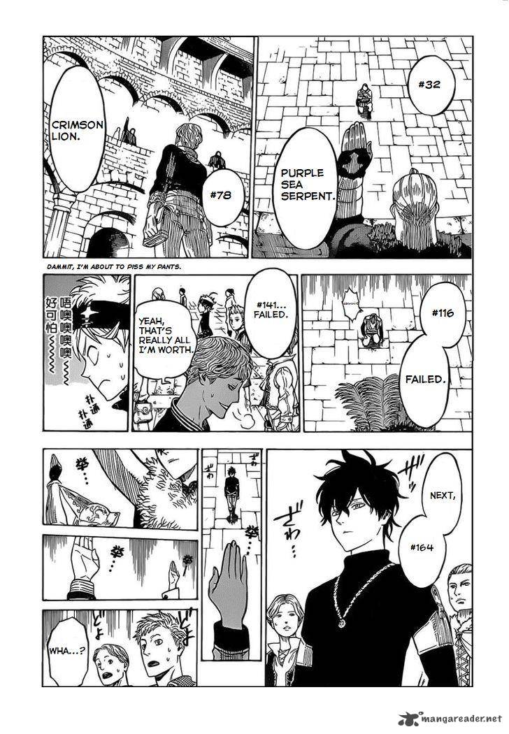Black Clover Manga Chapter 3 page 6 - The Road to the Wizard King
