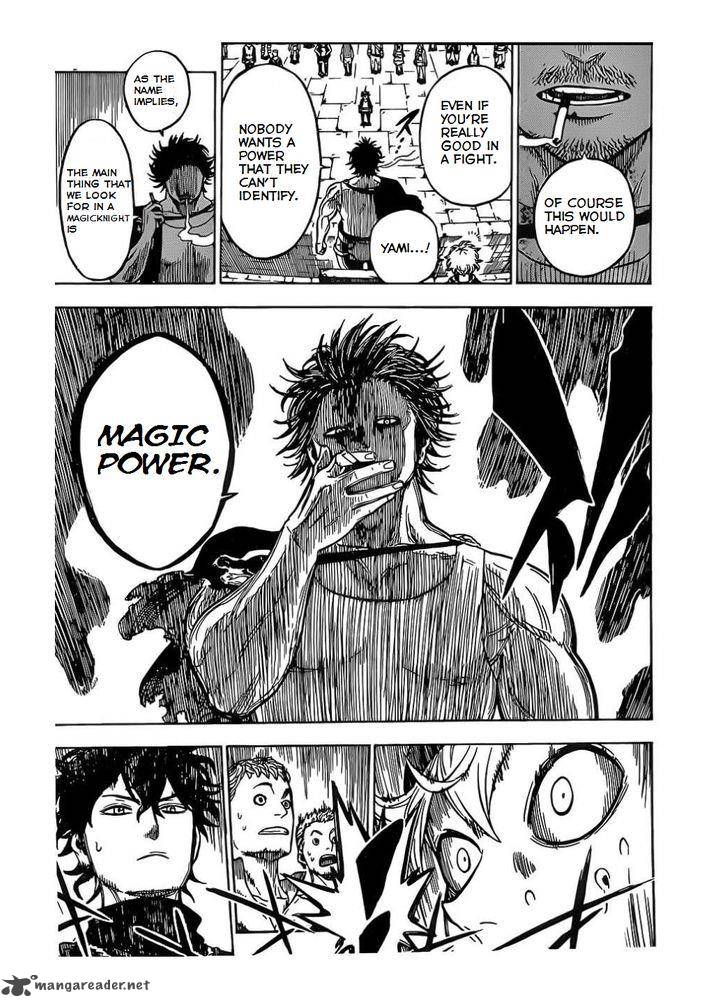 Black Clover Manga Chapter 3 page 9 - The Road to the Wizard King