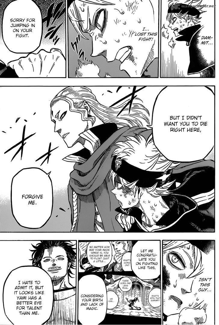 Black Clover Manga Chapter 30 page 16 - A New Rival