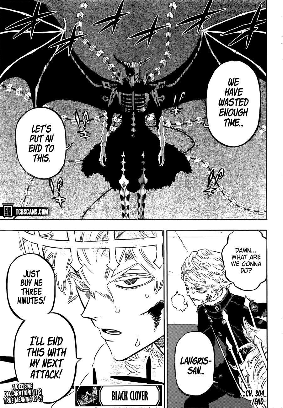 Black Clover Manga Chapter 304 page 14 - Reality and Magic