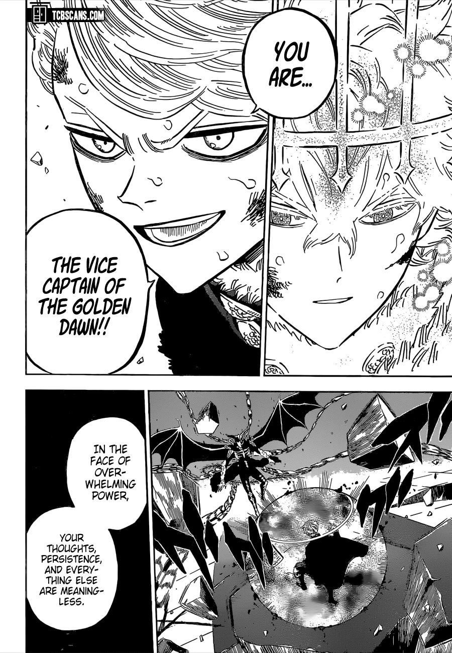 Black Clover Manga Chapter 305 page 11 - The Vice-Captain of the Golden Dawn