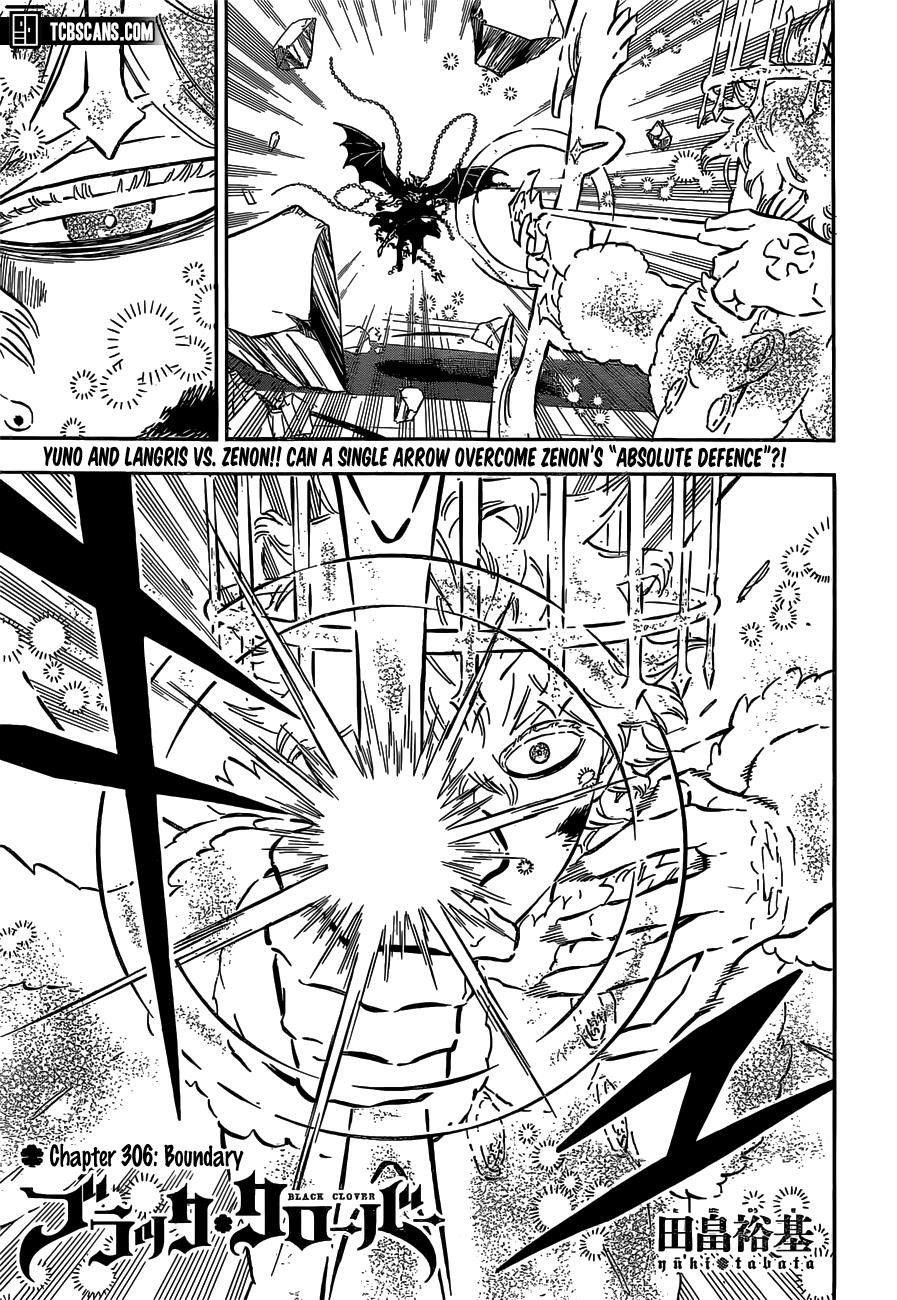 Black Clover Manga Chapter 306 page 1 - Boundary
