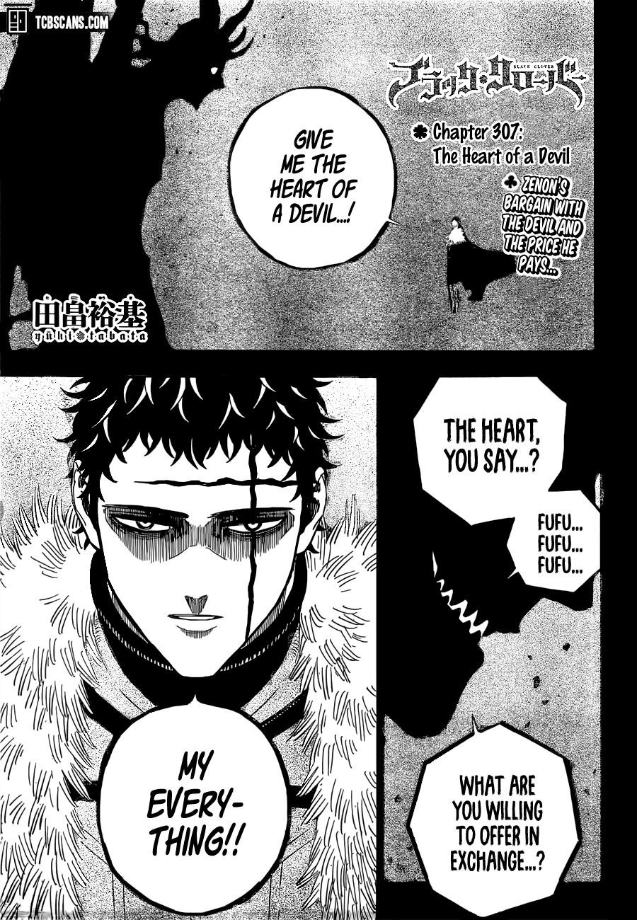 Black Clover Manga Chapter 307 page 1 - A Devil's Heart