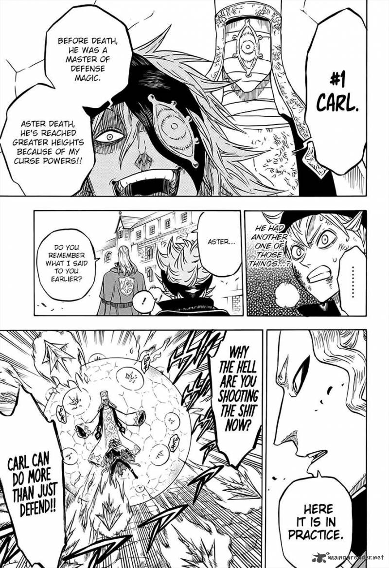 Black Clover Manga Chapter 31 page 11 - The Crimson Lion King