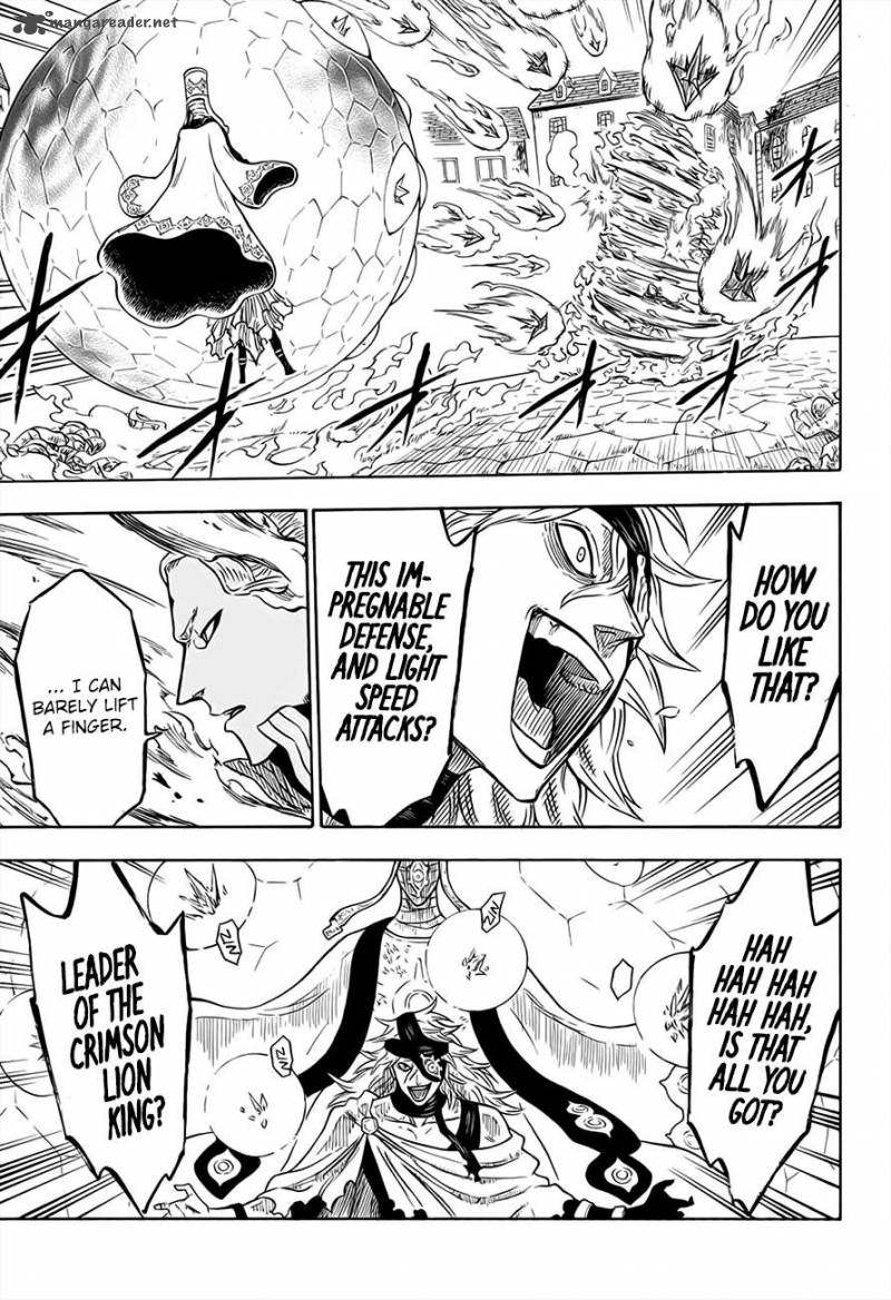 Black Clover Manga Chapter 31 page 13 - The Crimson Lion King