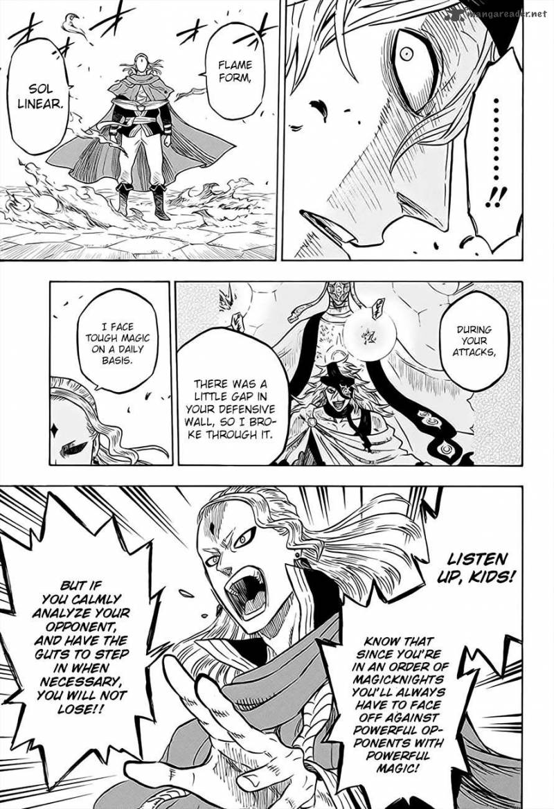 Black Clover Manga Chapter 31 page 16 - The Crimson Lion King