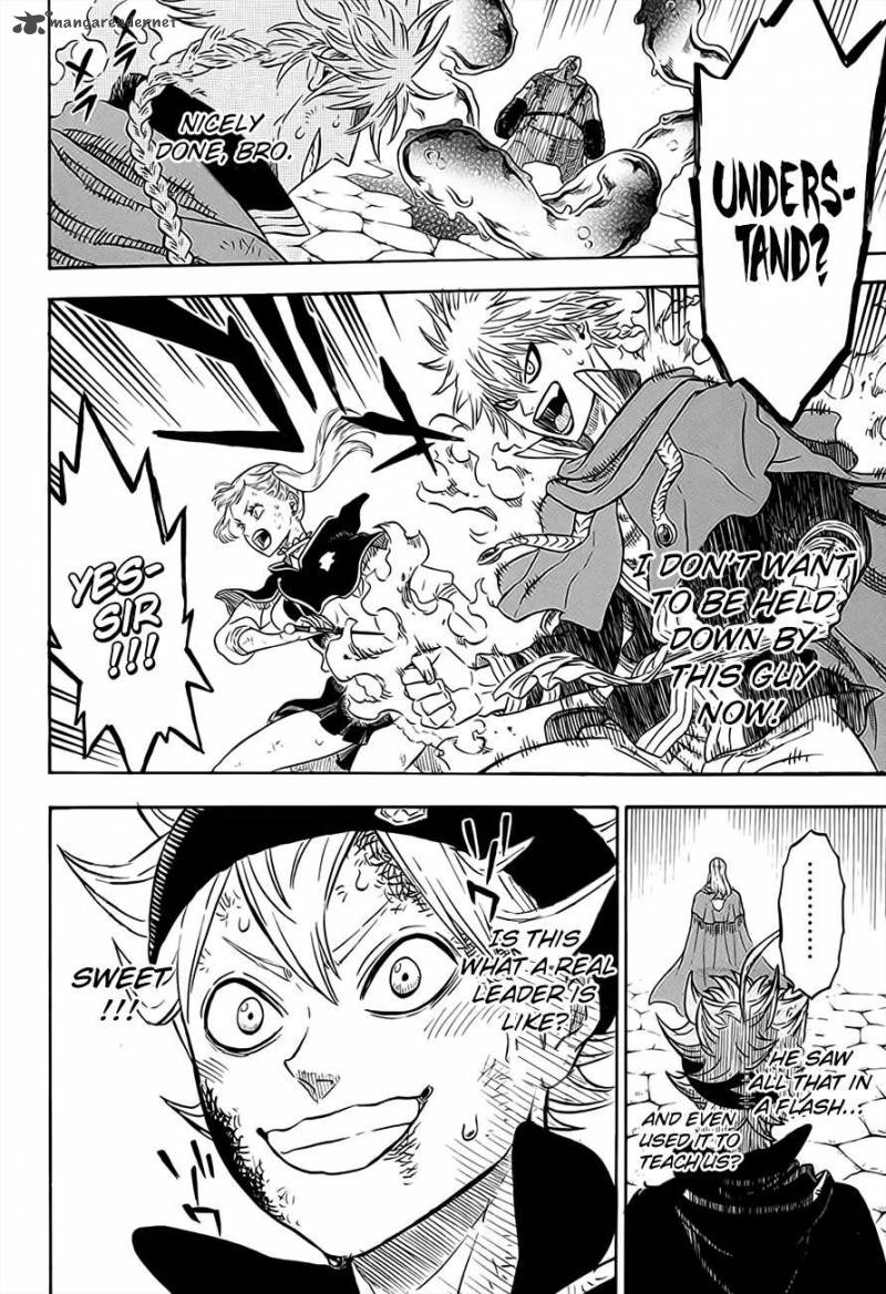 Black Clover Manga Chapter 31 page 17 - The Crimson Lion King