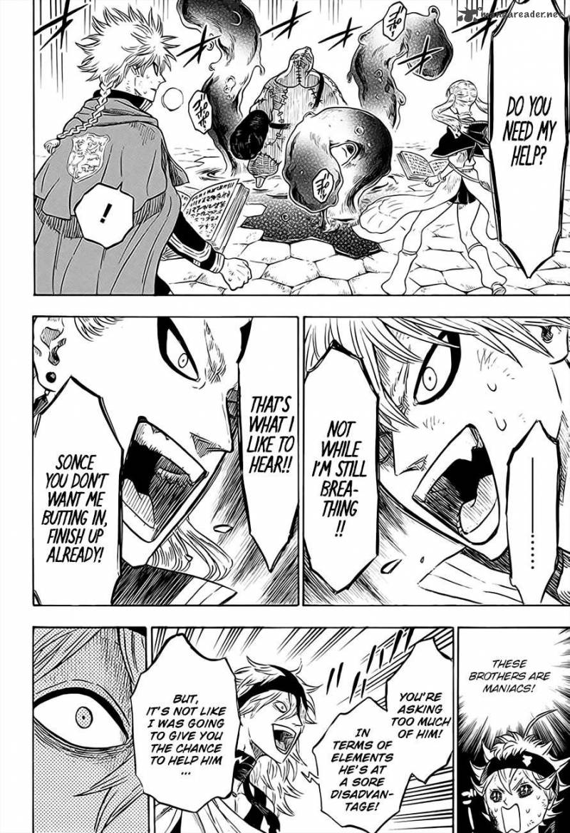 Black Clover Manga Chapter 31 page 8 - The Crimson Lion King