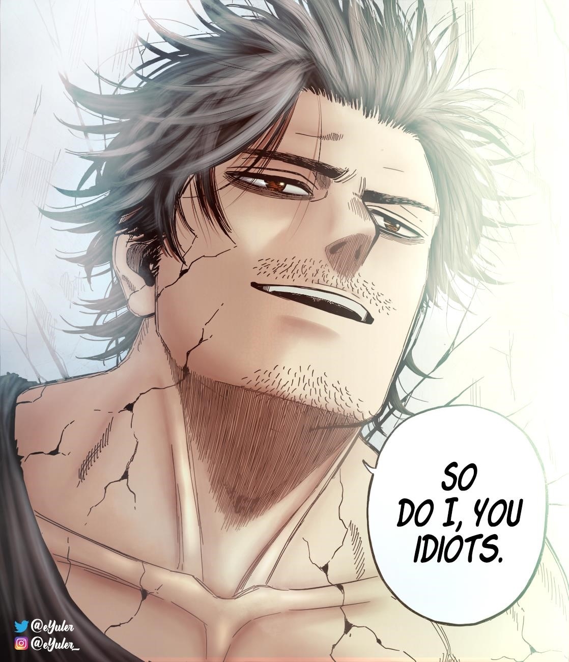 Black Clover Manga Chapter 313 page 12 - The Captain of the Black Bulls