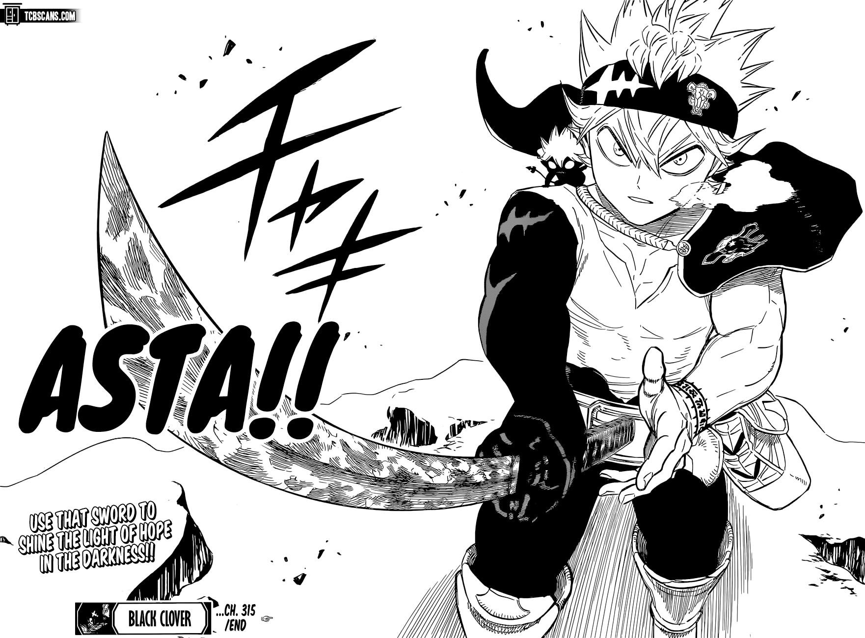 Black Clover Manga Chapter 315 page 13 - Ultra Giant Showdown