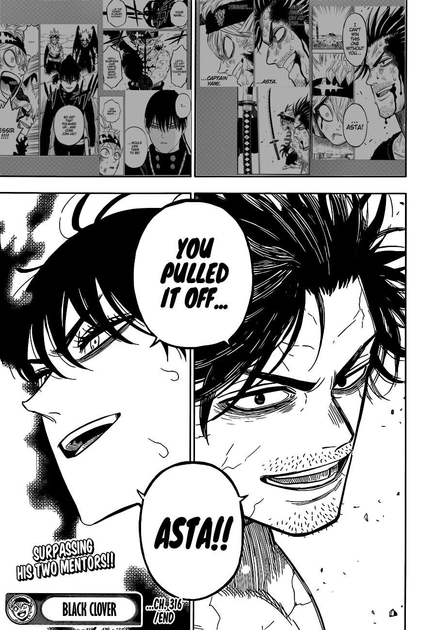 Black Clover Manga Chapter 316 page 13 - Slash of the Unchosen