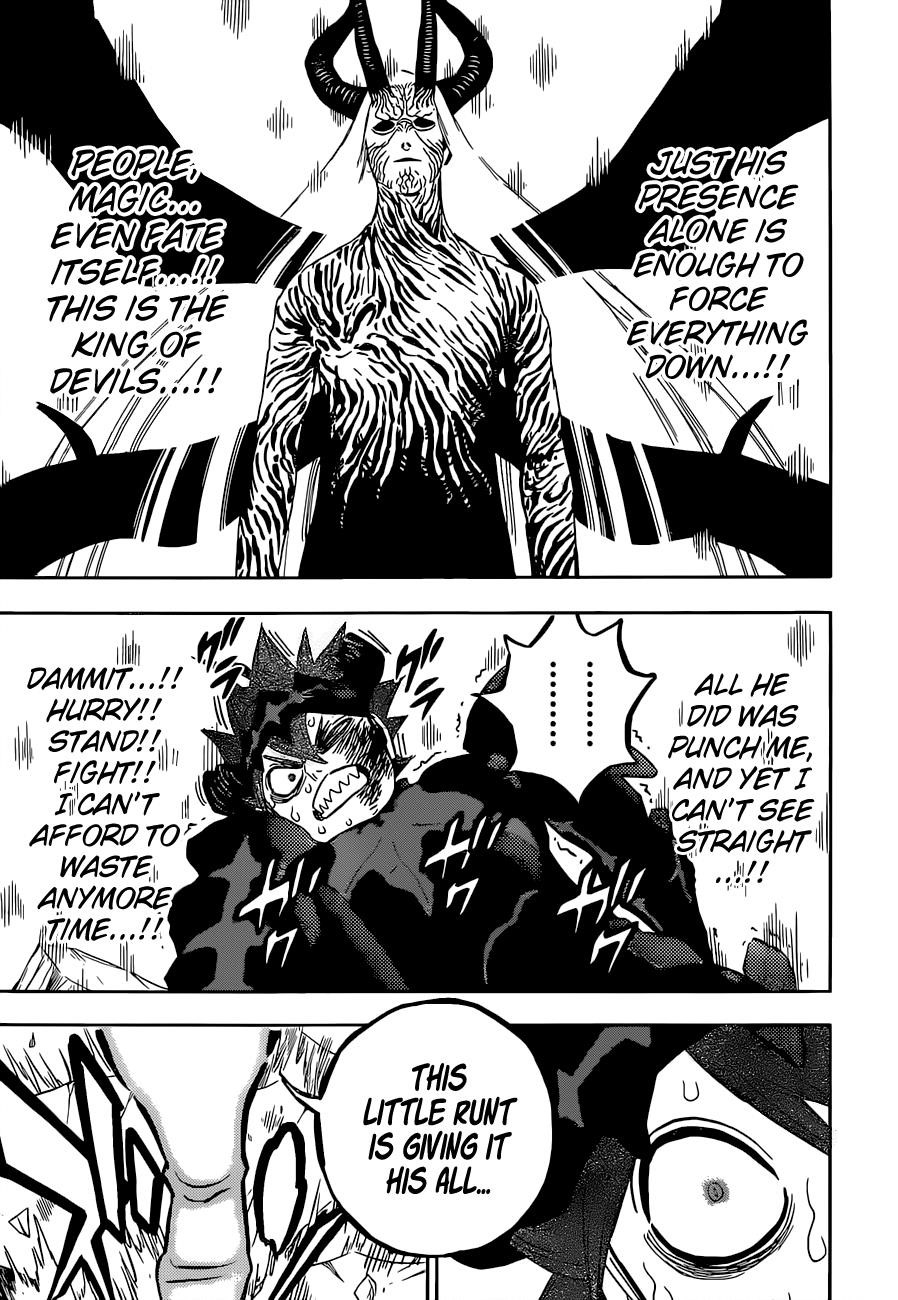 Black Clover Manga Chapter 318 page 13 - In the Presence of the Devil King